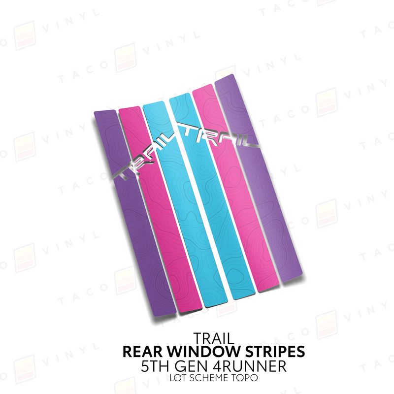 Load image into Gallery viewer, 4Runner Rear Window Stripes
