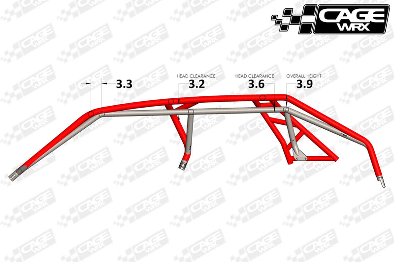 Load image into Gallery viewer, Polaris RZR Pro S4 / Turbo R4 Roll Cage KIT | &quot;BAJA SPEC&quot;
