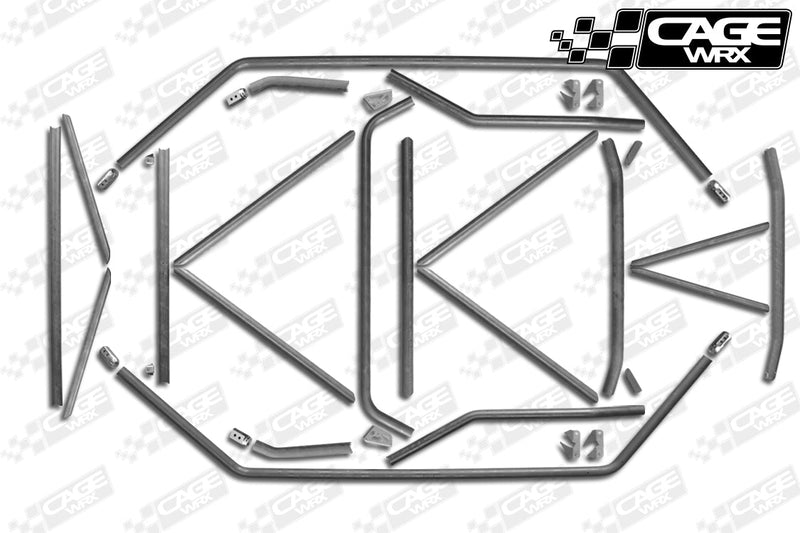 Load image into Gallery viewer, Polaris RZR XP4 / XP4 Turbo (2014-2018) Roll Cage KIT | &quot;BAJA SPEC&quot;
