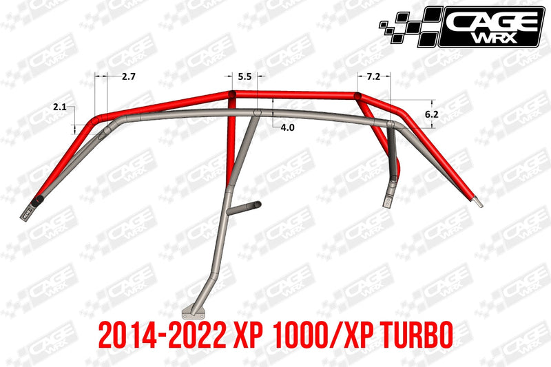 Load image into Gallery viewer, Polaris RZR XP4 (2019-2023) / XP4 Turbo S Roll Cage KIT | &quot;SUPER SHORTY&quot;

