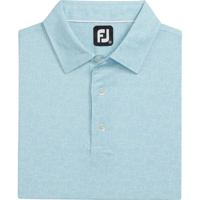 Load image into Gallery viewer, FootJoy Scottish Town Lisle Golf Polo
