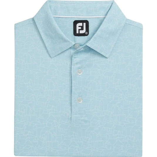 FootJoy Scottish Town Lisle Golf Polo