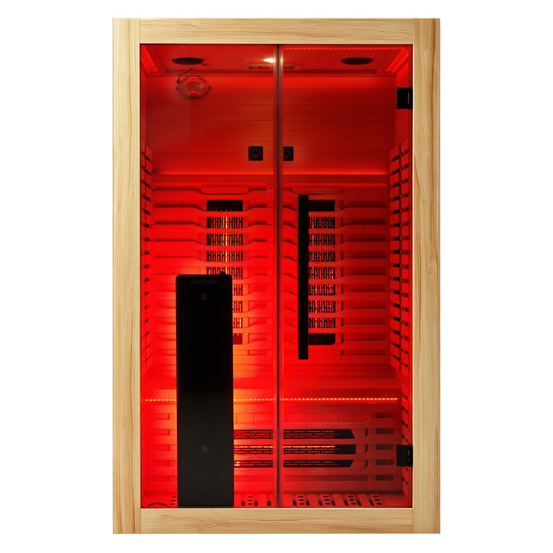 Load image into Gallery viewer, Blisspod I Venetian RED I All-In-One - Full Spectrum + Red Light Therapy I Indoor Premium Sauna I 2 Person
