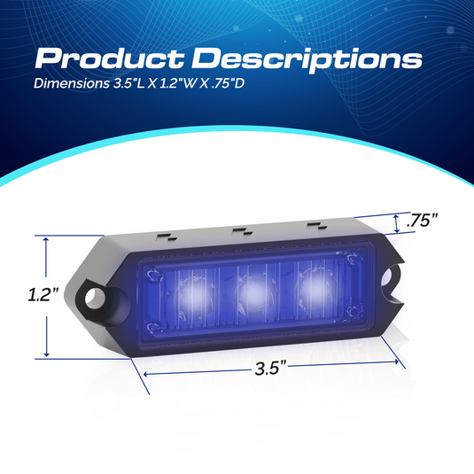 UBL G3 Surface Mount LED Grille Light