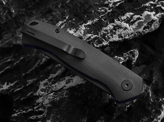 The Pathfinder Folding Pocket Knife Giftset for Men and Women (Black and Blue)