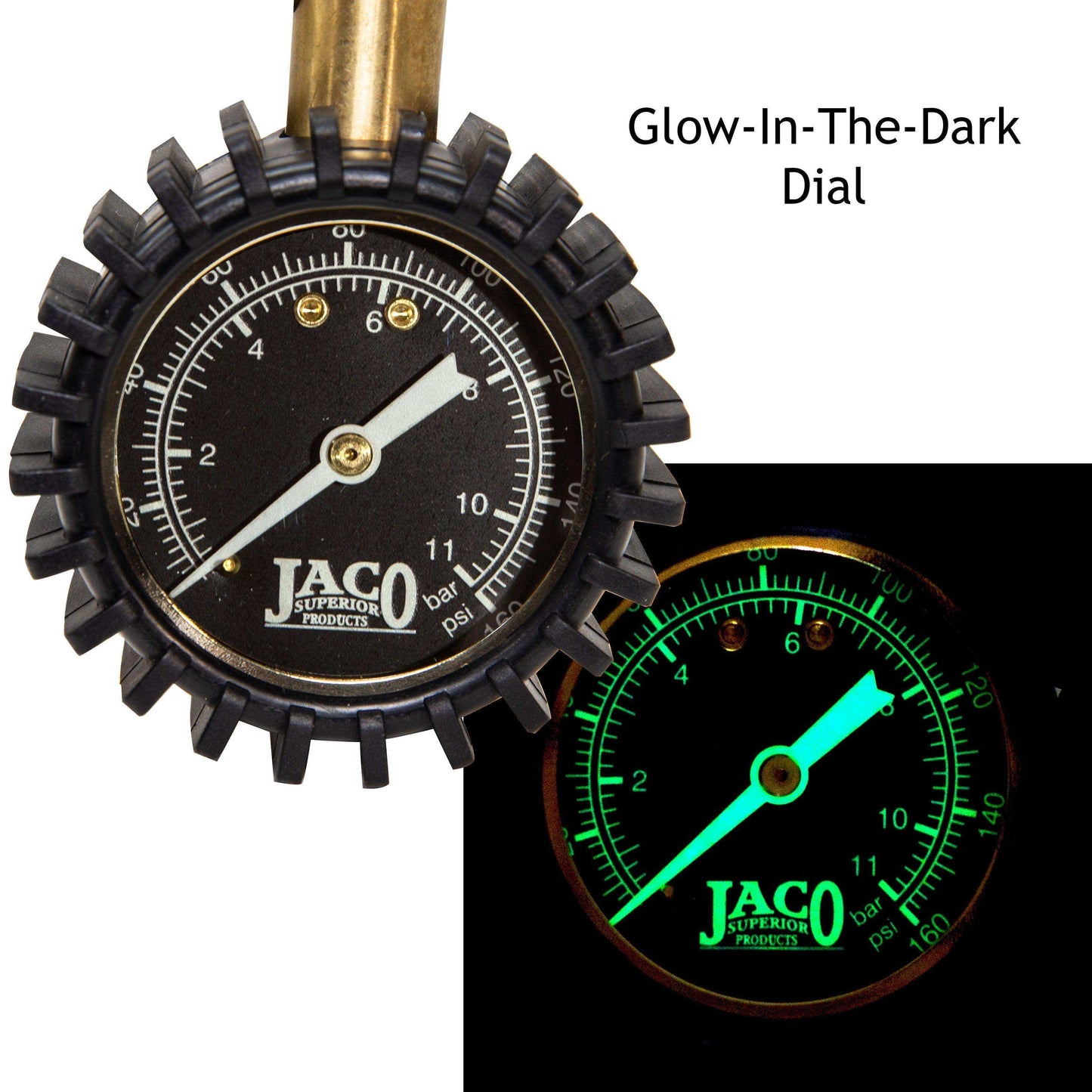 BikePro™ Presta Tire Pressure Gauge - 160 PSI | Presta & Schrader (Hybrid/Road Bikes) - Skoutley Outdoors LLC