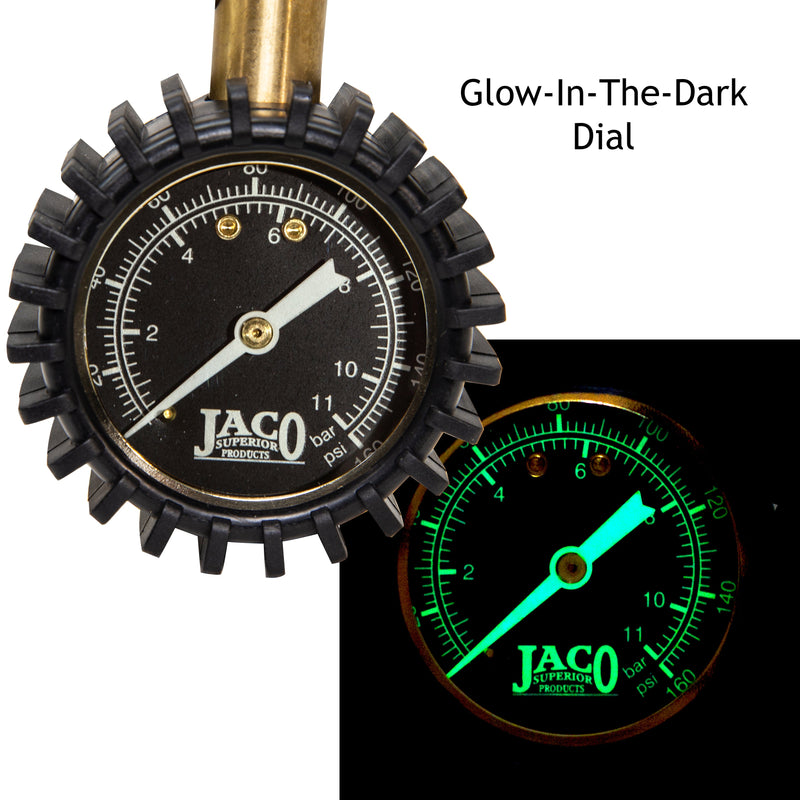 Load image into Gallery viewer, BikePro™ Presta Tire Pressure Gauge - 160 PSI | Presta &amp; Schrader (Hybrid/Road Bikes)
