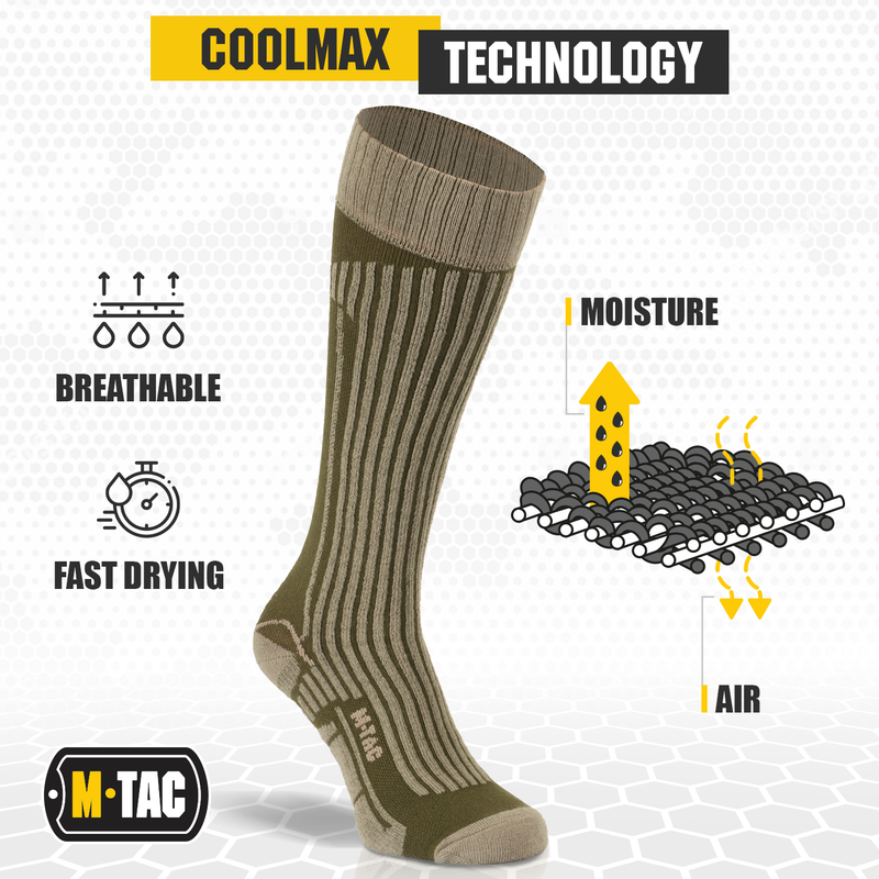 Load image into Gallery viewer, M-Tac Military Mid Calf Socks (Set of 2)
