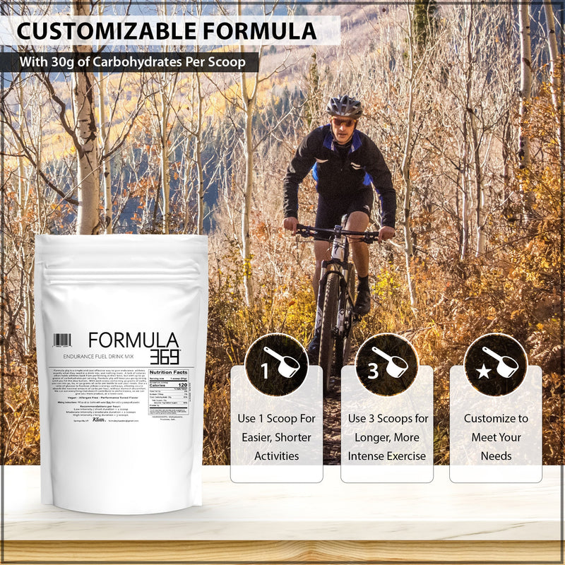 Load image into Gallery viewer, 3 pounds, 45 servings - Formula 369 Endurance Fuel Drink Mix

