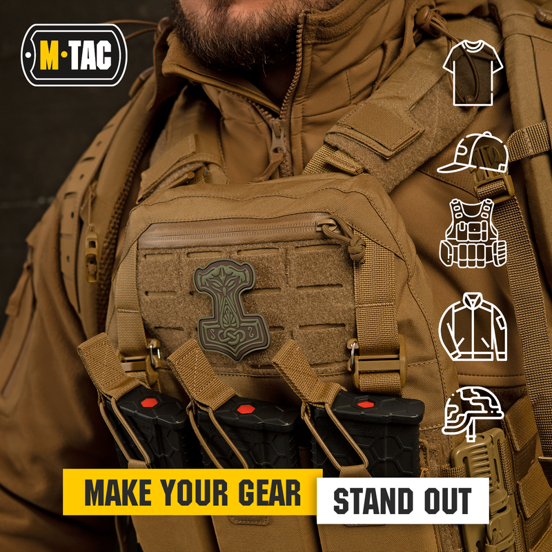 Load image into Gallery viewer, M-Tac patch Mjolnir PVC
