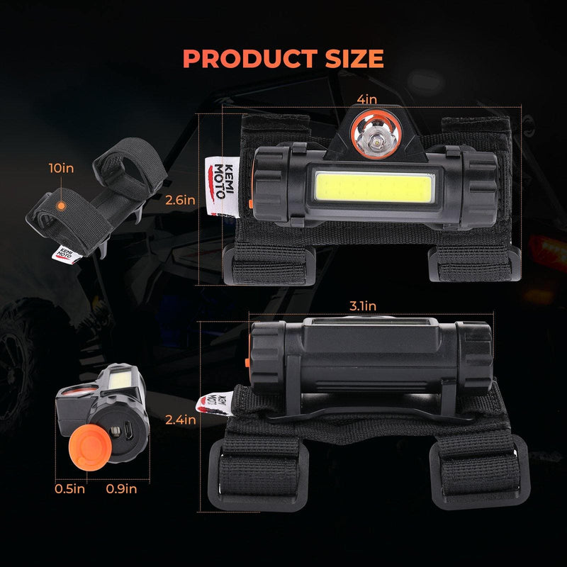 Load image into Gallery viewer, UTV Universal Interior Lights for 1.25-2" Roll bar
