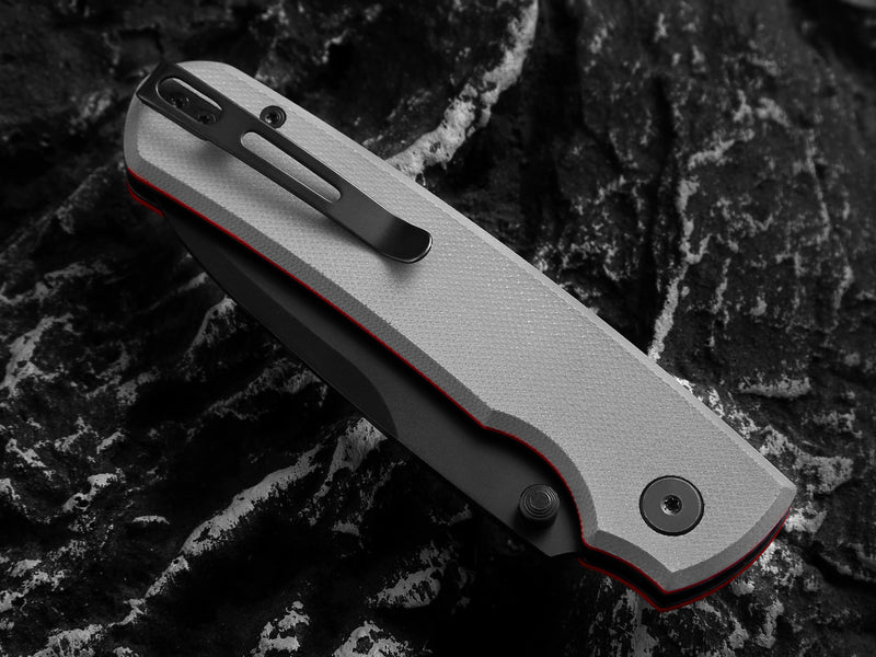 Load image into Gallery viewer, The Loyalist Folding Pocket Knife Giftset for Men and Women (Black and White)
