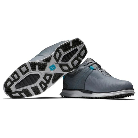 FootJoy Pro SL Sport Golf Shoes - Grey/Reef Blue 53855