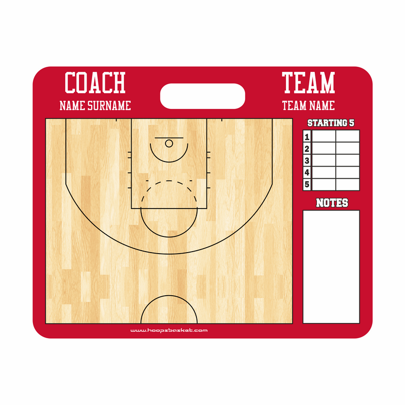 Load image into Gallery viewer, Custom WNBA Basketball Coaching Board 11.4 x 9.4 in (Magnetic)
