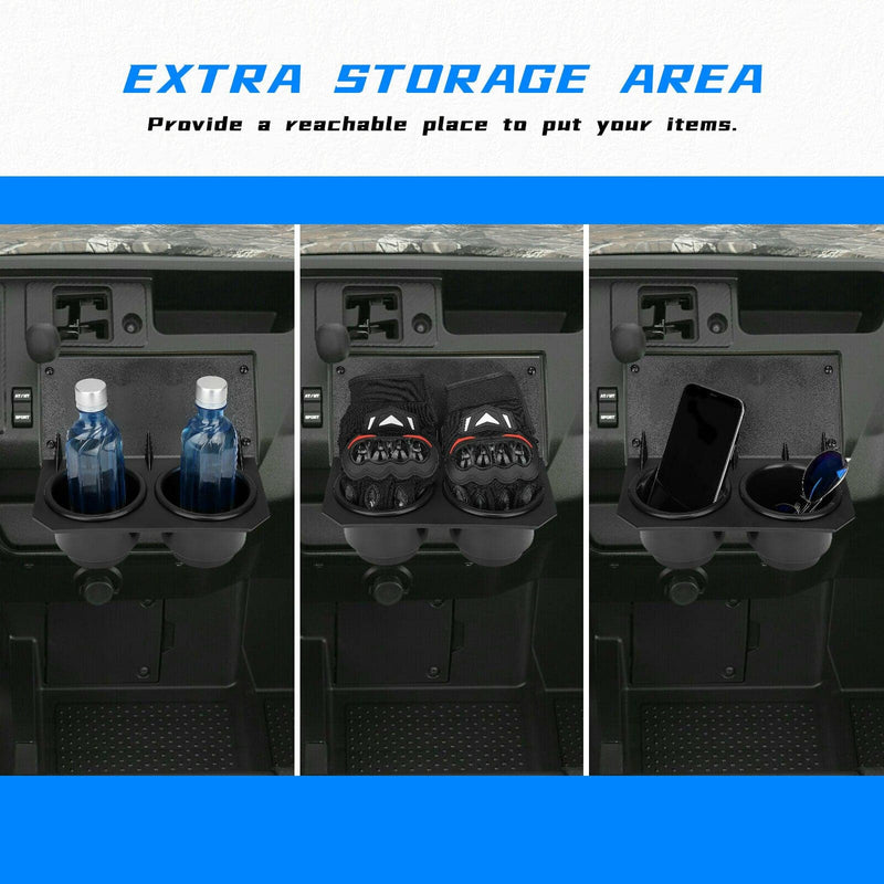 Load image into Gallery viewer, UTV Cup Holder with Switch Panel for Pioneer 1000/1000-5
