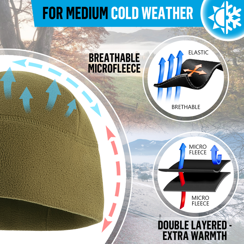 Load image into Gallery viewer, M-Tac Fleece Watch Cap (320 g/m2)
