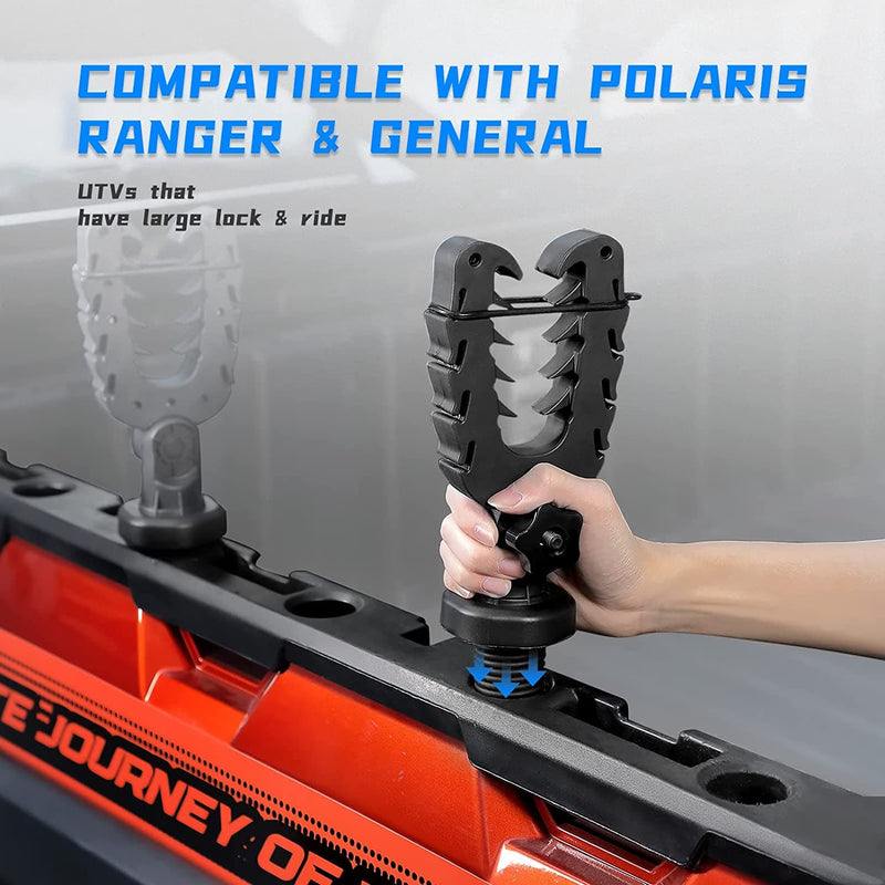 Load image into Gallery viewer, UTV Tool Rack Fit Polaris Ranger/ General
