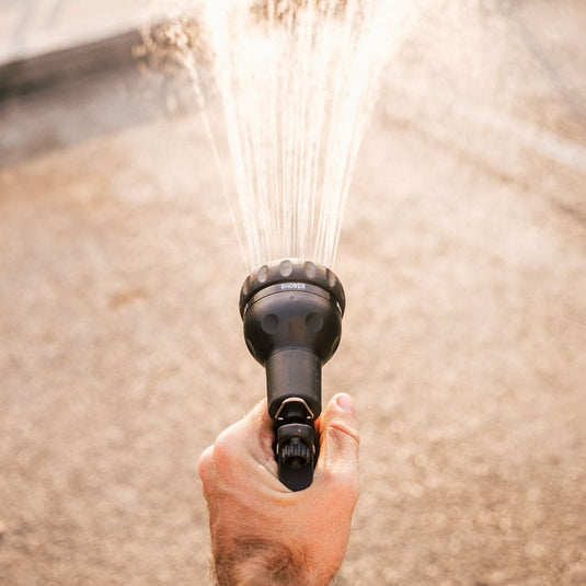 BeachBox Portable Outdoor Shower Tank - Play Dirty / Black