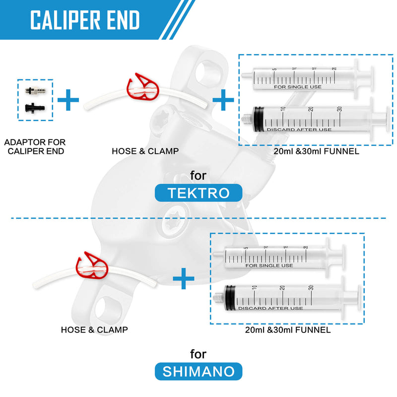 Load image into Gallery viewer, Bike Hydraulic Brake Bleeding Kit For Shimano, Tektro
