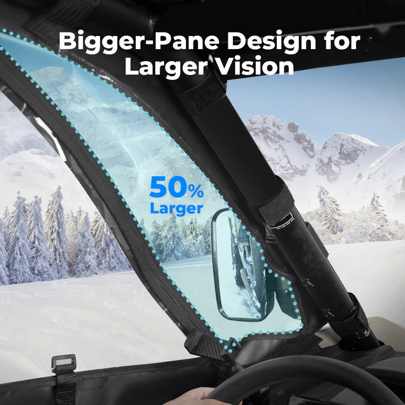 Load image into Gallery viewer, UTV Soft Upper Door Cab Enclosure Set for Polaris RZR XP 1000 / Turbo 2014-2023
