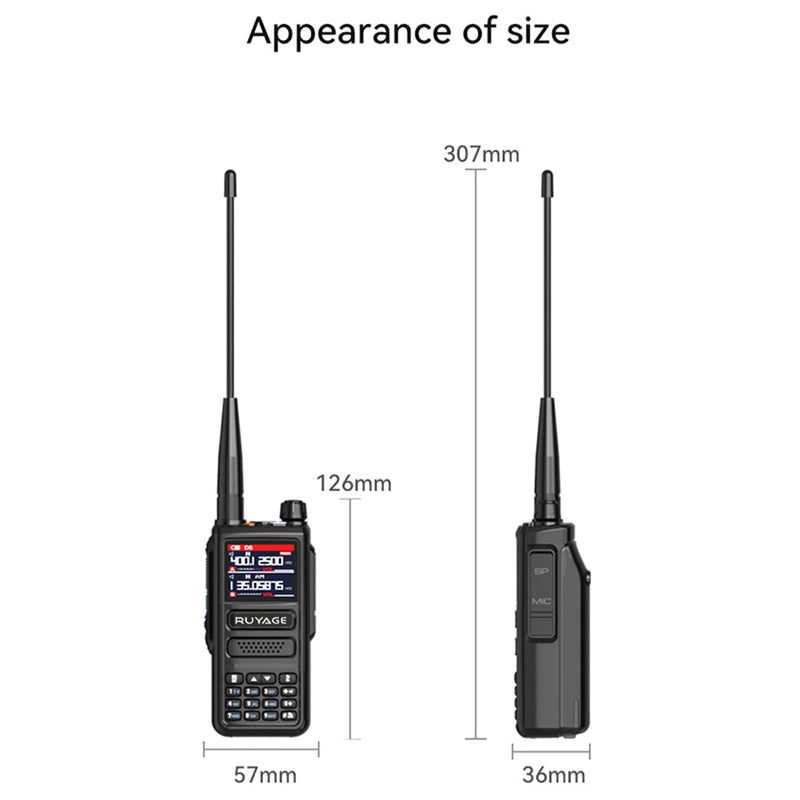 Load image into Gallery viewer, Ruyage UV98 10W VHF UHF Analog Long Range Two Way Radio Walkie Talkie
