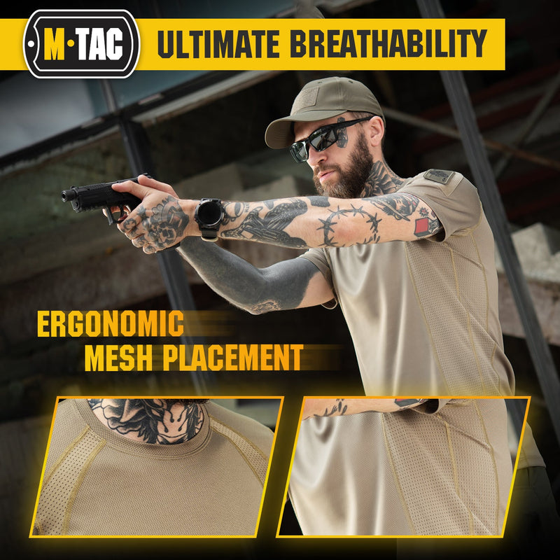 Load image into Gallery viewer, M-Tac T-Shirt Athletic Tactical Gen II with Loop Panels (Set of 3)
