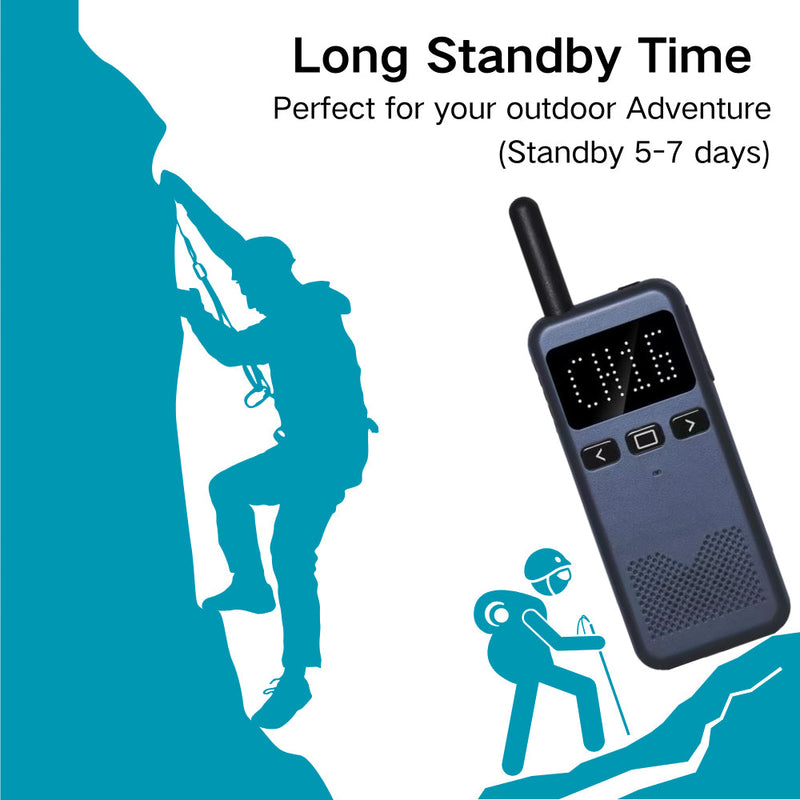 Load image into Gallery viewer, Ruyage RY13 UHF Analog Long Range Two Way Radio Ultra-thin Walkie Talkie
