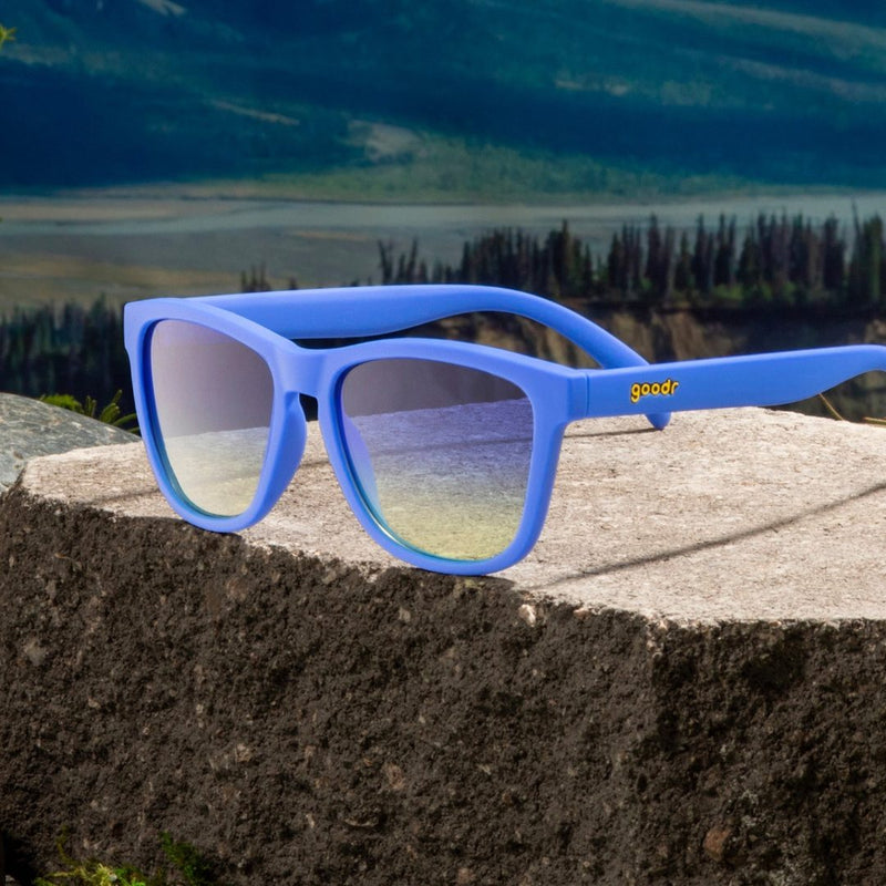 Load image into Gallery viewer, &quot;Blue Lobster&#39;s SCUBA Revenge” OG Polarized Sunglasses
