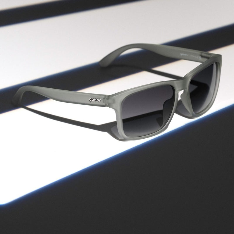 Load image into Gallery viewer, "Casually Juggles Boulders" Grand G Polarized Sunglasses
