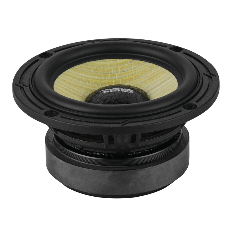 Load image into Gallery viewer, DXQ 3.5” Midrange Speaker with Yellow Straw + Composite Foam Cone | 60W RMS 4-Ohm

