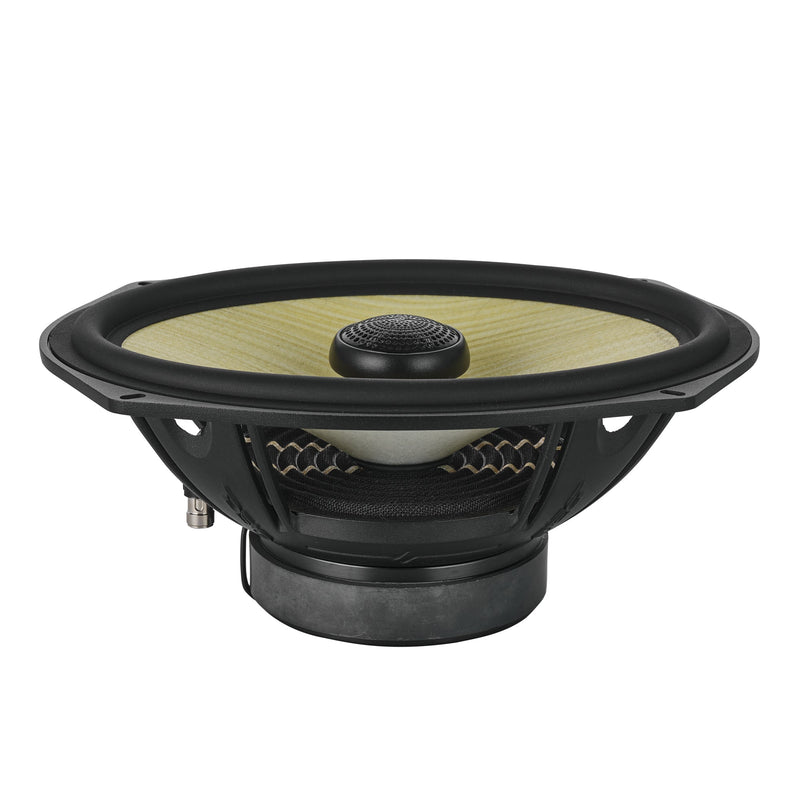 Load image into Gallery viewer, DXQ 6x9&quot; 2-Way Coaxial Speaker with Yellow Straw and Composite Foam Cone | 150W RMS 4-Ohm
