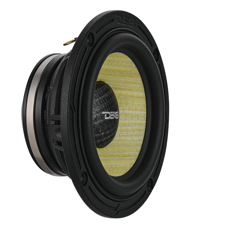 Load image into Gallery viewer, DXQ 6.5&quot; 3-Way Component Speaker Set with Neodymium Magnet and Yellow Straw + Composite Foam Cone | | 180W RMS 4-Ohm
