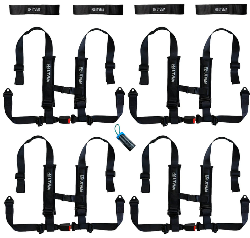 Load image into Gallery viewer, Four Harness Pack Auto Buckle with Harness Collars
