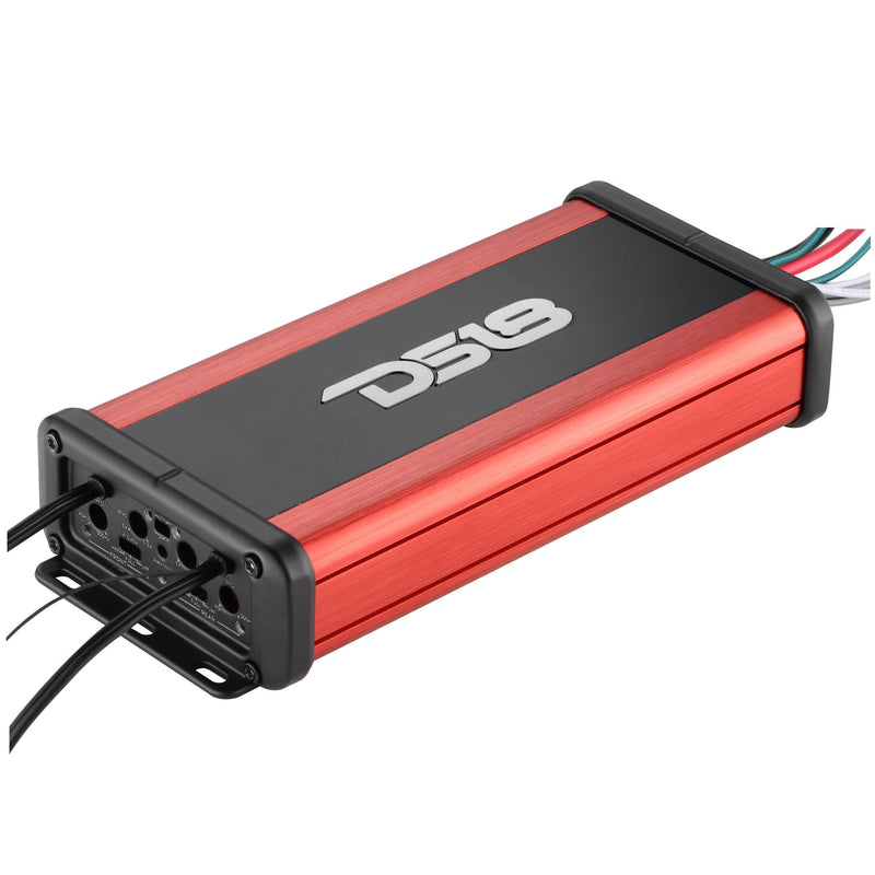 Load image into Gallery viewer, NXL 4-Channel Full-Range Class D Waterproof IP67 Marine and Powersports NANO Amplifier with Bluetooth 5.1 Receiver Built-In
