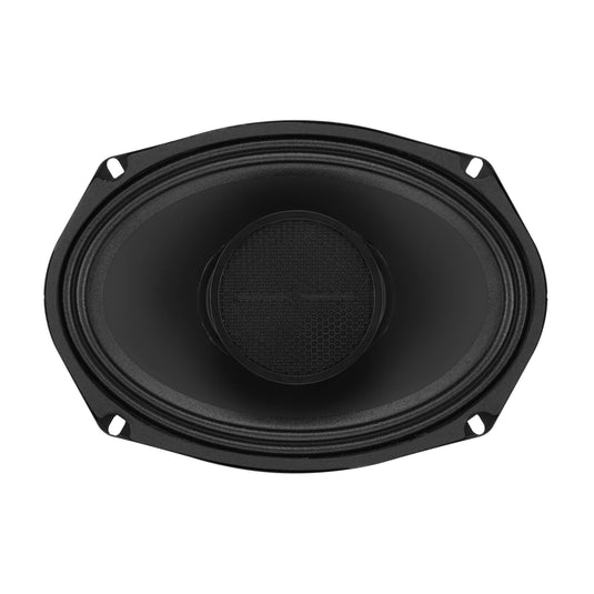 PRO 6x9” Hybrid Slim Loudspeaker with Water-Resistant Cone and Compression Driver Horn | 175W RMS 4-Ohm