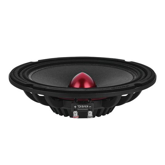 PRO 10" Slim Neodymium Mid-Range Loudspeaker with Bullet | 250W RMS 4-Ohm