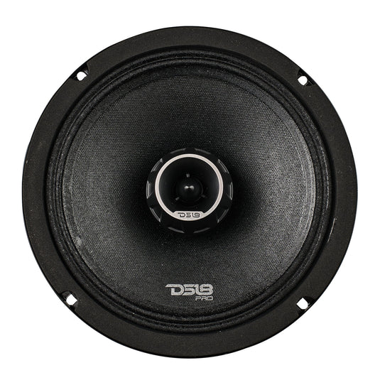 PRO-ZT 8" Coaxial Mid-Range Loudspeaker with Water Resistant Cone Built-in Bullet Tweeter and Grill 275 Watts Rms 4-Ohm (2 Speakers)