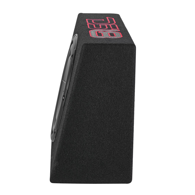 Load image into Gallery viewer, 10” Amplified Shallow Subwoofer Enclosure for Pickup Trucks
