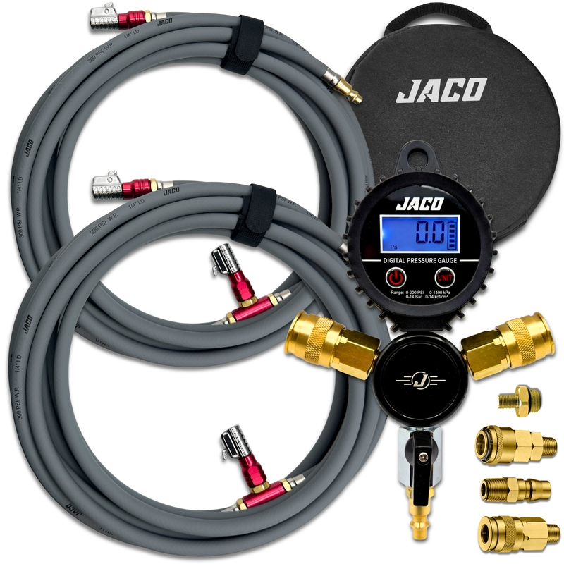 Load image into Gallery viewer, Rapid 4-Tire Inflation/Deflation System with Lightning™ Air Chucks | Multi-Tire Inflator/Deflator 4-Way Hose Kit for Off Road 4x4
