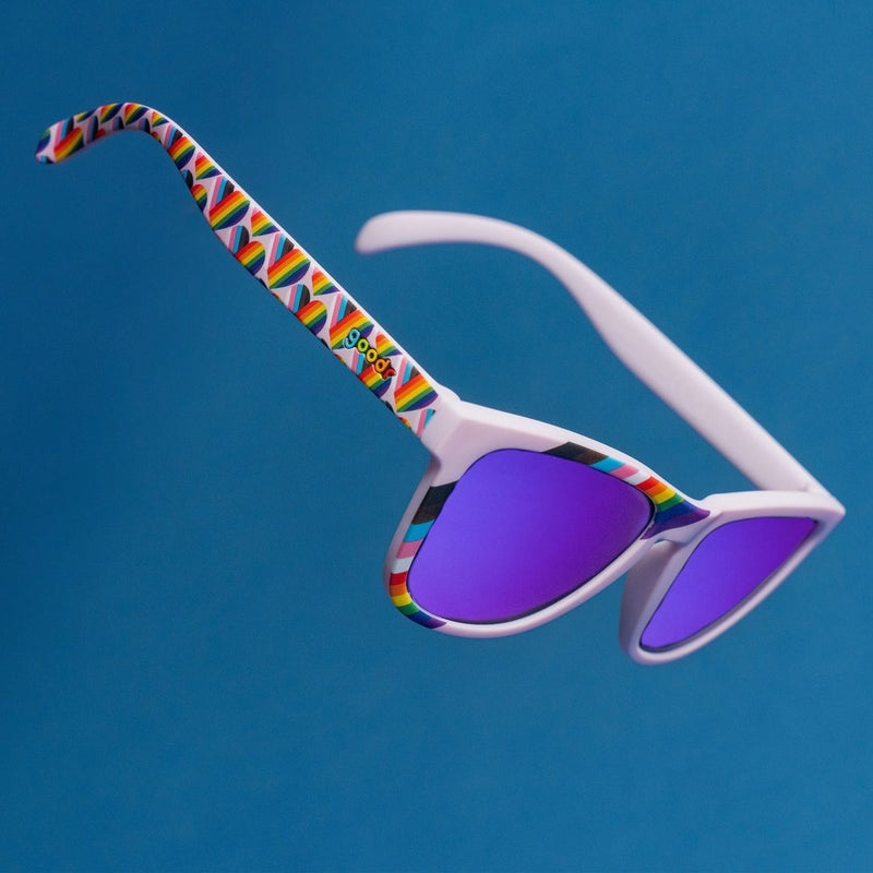Load image into Gallery viewer, &quot;We&#39;re Here To Slay” OG Pride Fest &#39;25 Polarized Sunglasses
