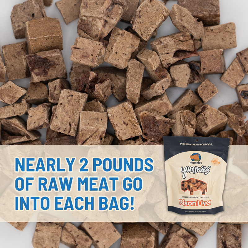 Load image into Gallery viewer, Yummies Bison Liver Treats
