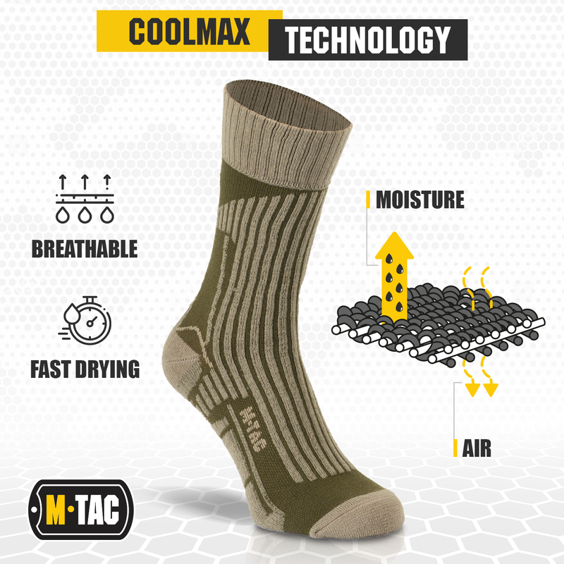 Load image into Gallery viewer, M-Tac Crew Socks (Set of 2)
