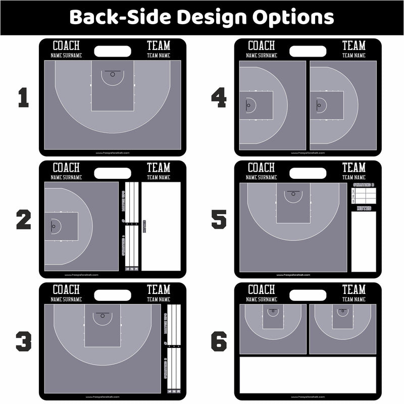 Load image into Gallery viewer, Custom 3x3 Basketball Coaching Board 15.7 x 12.6 in (Magnetic)
