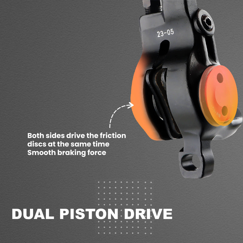 Load image into Gallery viewer, ZOOM HB-875E/876E Right Rear Hydraulic Disc Brake
