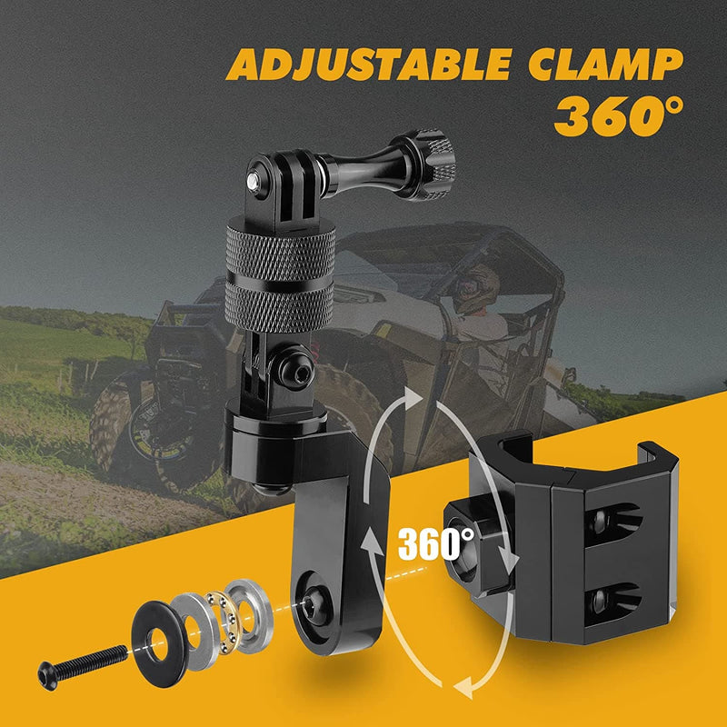 Load image into Gallery viewer, UTV Pro-Fit Camera Mount for Polaris Ranger / General, Defender /Maverick Trail

