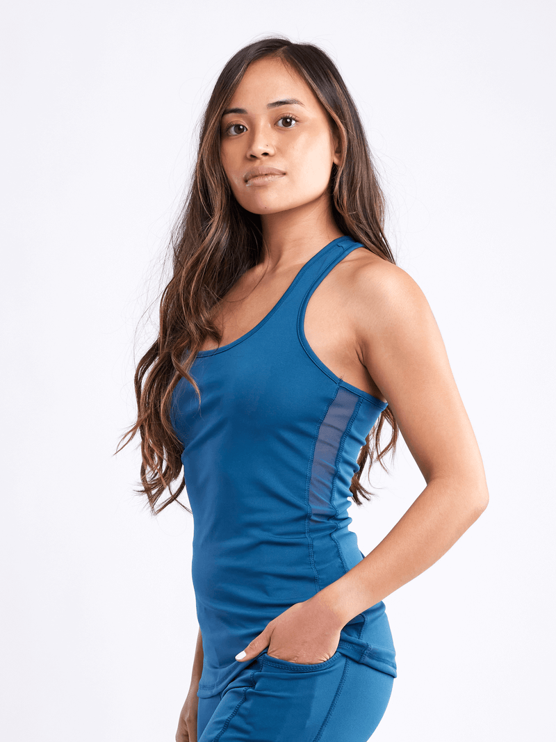 Load image into Gallery viewer, JupiterGear Sports Tank Top with Side Mesh Panels
