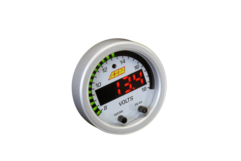 Load image into Gallery viewer, AEM Electronics Voltmeter Gauge
