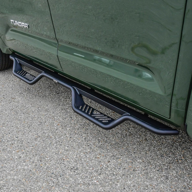 Load image into Gallery viewer, Westin 2022+ Toyota Tundra Crew Max Outlaw Nerf Step Bars
