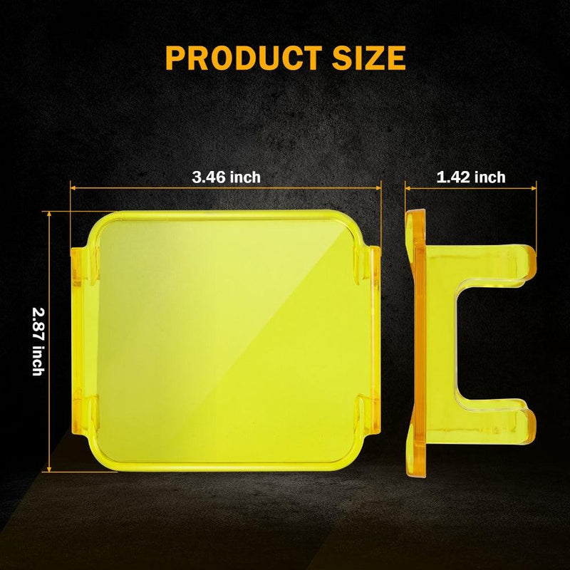 Load image into Gallery viewer, 3 Inch 40W LED Pods Light Spot/Flood Multicolor frame with wiring harness for SUV ATV UTV Trucks Pickup Boat
