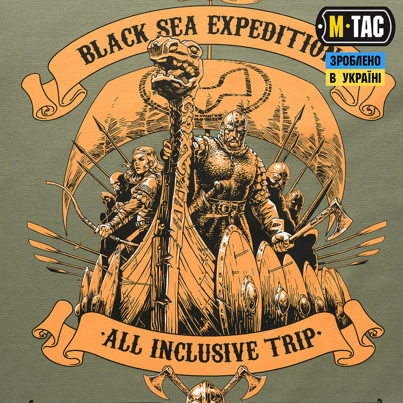 Load image into Gallery viewer, M-Tac T-shirt Black Sea Expedition
